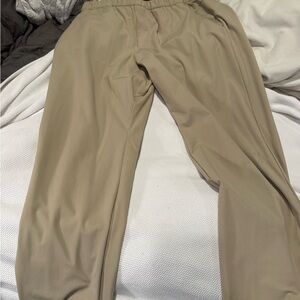 Lululemon  Casual Elastic-Waist Khaki Pants